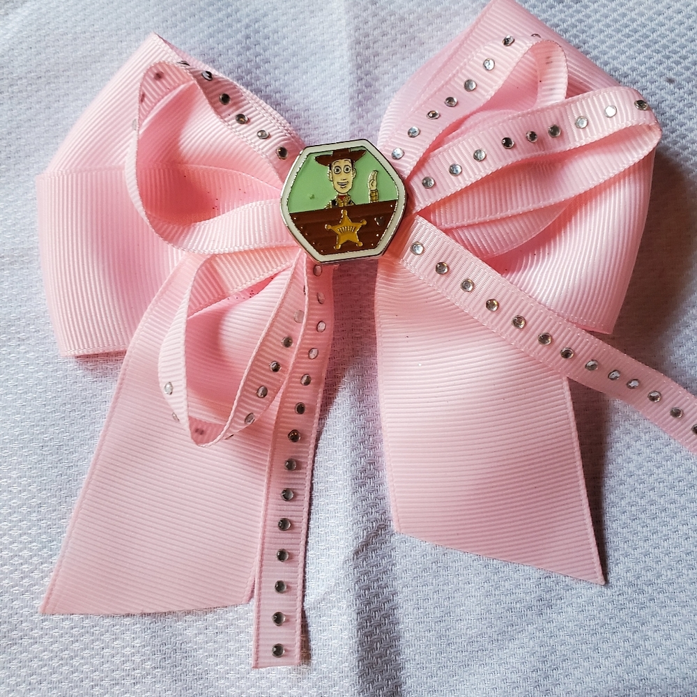 Toy Story Woody Hair Clip Bow